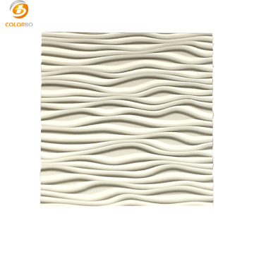 Hot Sale Wave Series MDF Interior Decorative Panel for Wall